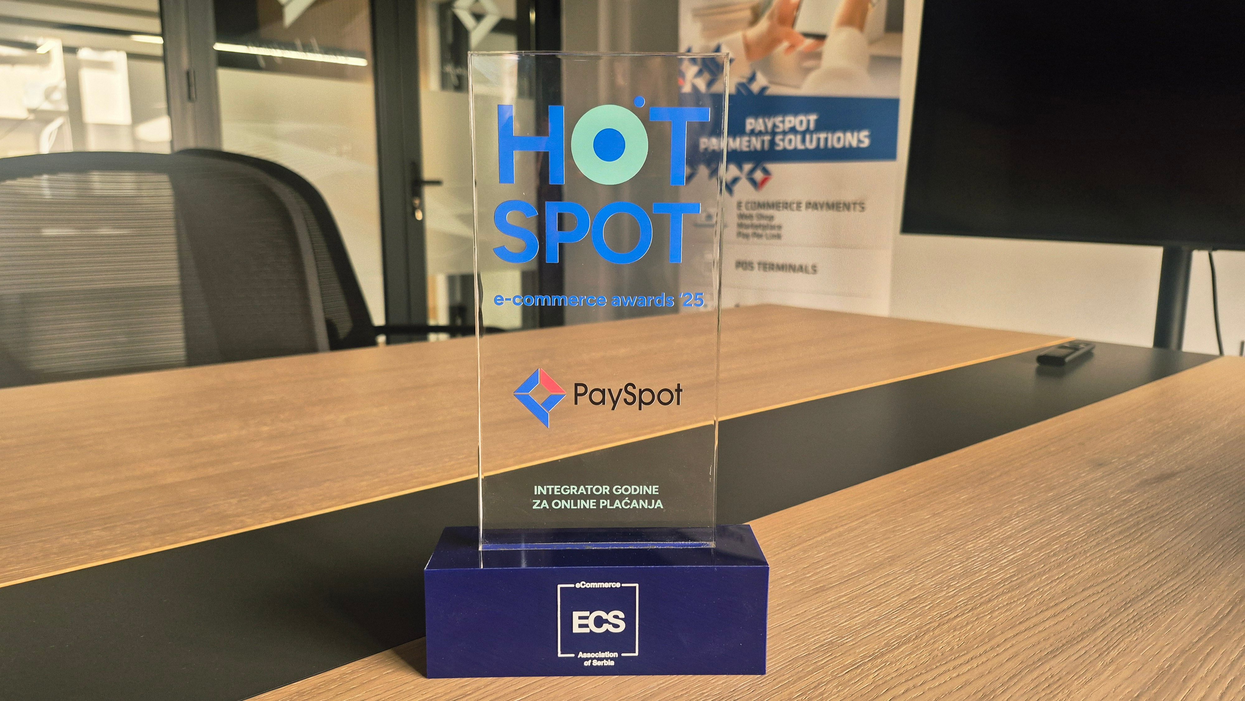 E-commerce nagrada PaySpot 